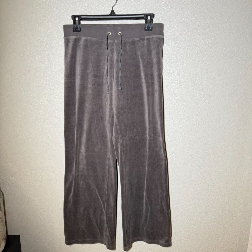 Y2K JUICY COUTURE GRAY TRACK PANTS